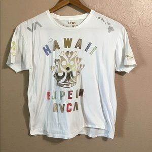 RVCA XL White BJ Penn T-Shirt